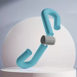 Thigh Master Muscle Fitness Exercise Equipment, Arm Leg Exerciser Pelvic Hip Trainer Inner Thigh Toner For Women Home Gym Yoga Workout Training (Color: Blue)