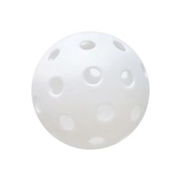 74mm40 Well Plastic Pickleball (Color: White)