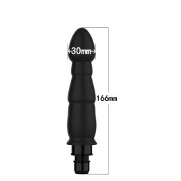 Modified Fascia Gun Silicone  Accessories Head (Option: R2 black-12to13mm)