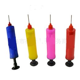 Football Basketball Balloon Swimming Ring Aeration (Option: 28x5cm hand push gas cylinder)