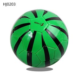 REGAIL Good Quality Children's Football Kindergarten Ball No 2 Football Office Stress Ball Toy Ball Manufacturer (Option: HJ0203 Green-Number 2 Ball For Children)