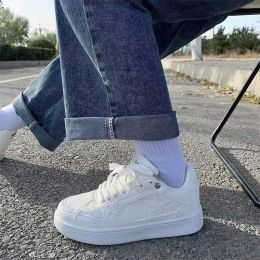 Women's Fashionable And Versatile Casual Low-top Sneakers (Option: White-44)