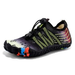 Children's Fashion Simple Water Sports Shoes (Option: Black-37)