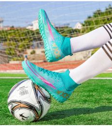 Student Soccer Shoes AG Long Broken Nail Training Shoes (Option: 332 Broken Nail Month-36)